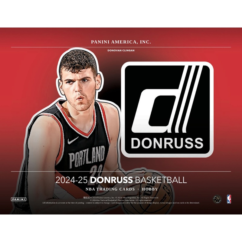 24-25 Donruss Basketball Hobby 1-Box Opening #29311 – Team Based – Sep 09 (4pm)
