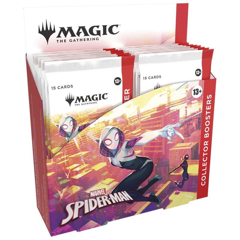 (One Spot Per Person) Magic: The Gathering Spider-Man 1-Collector Box Opening #29312 – Random Pack – Release Day