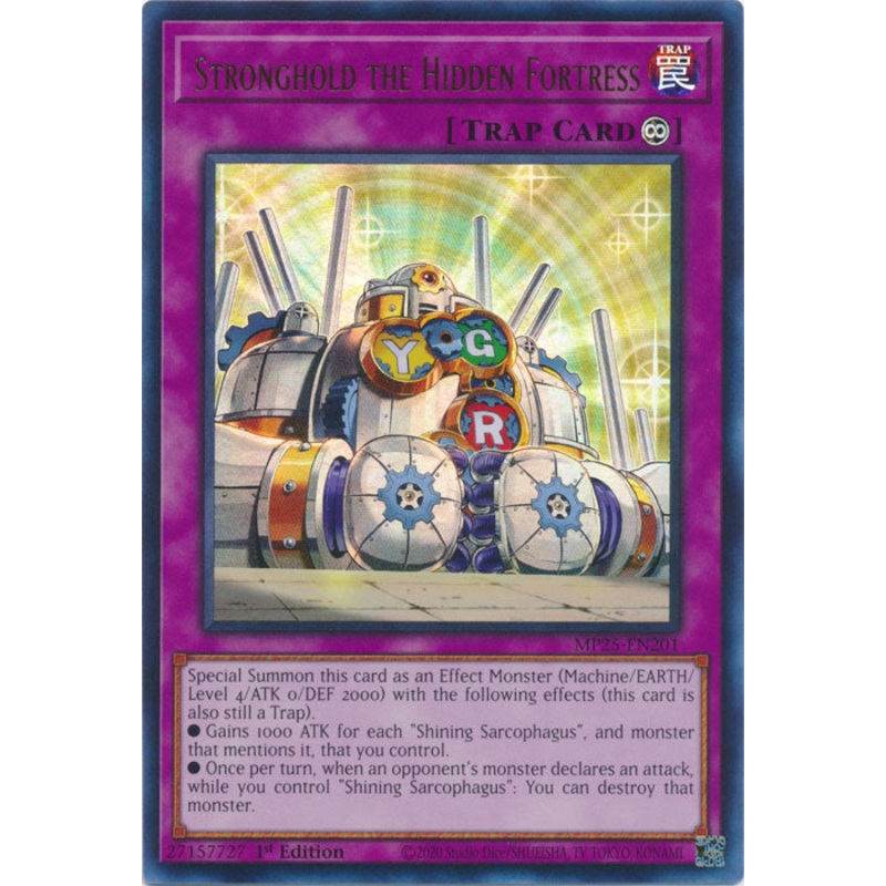 Stronghold the Hidden Fortress – MP25-EN201 – Ultra Rare 1st Edition