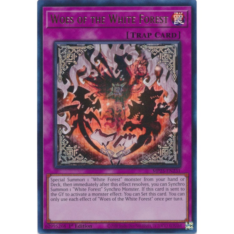 Woes of the White Forest – MP25-EN231 – Ultra Rare 1st Edition