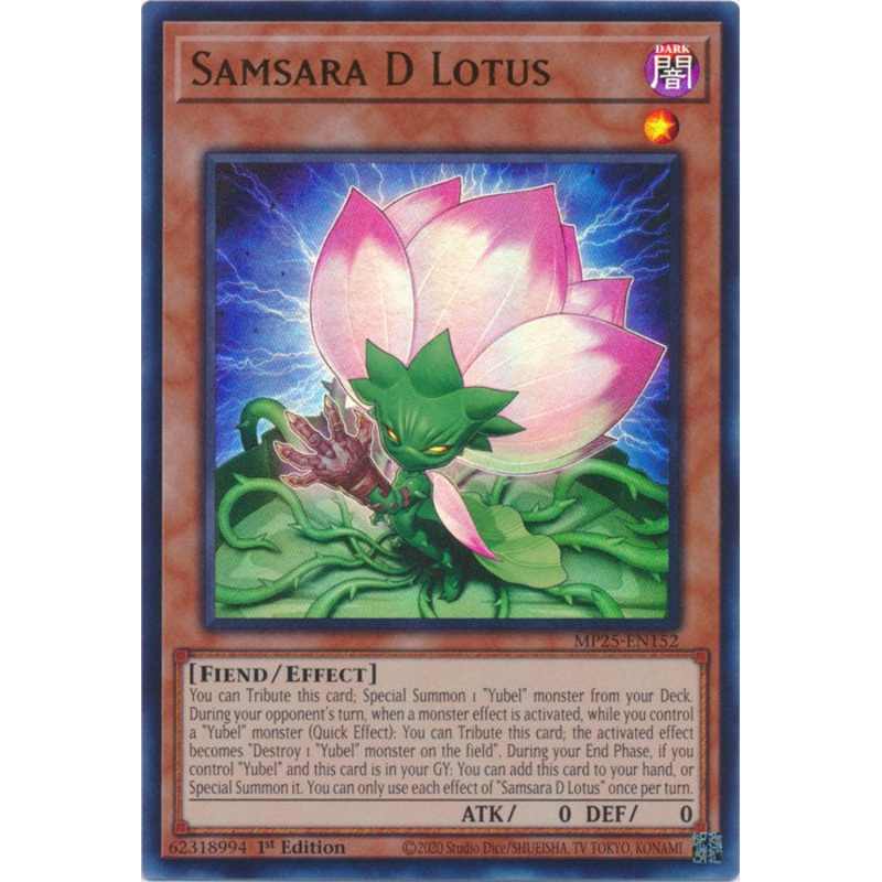 Samsara D Lotus – MP25-EN152 – Ultra Rare 1st Edition