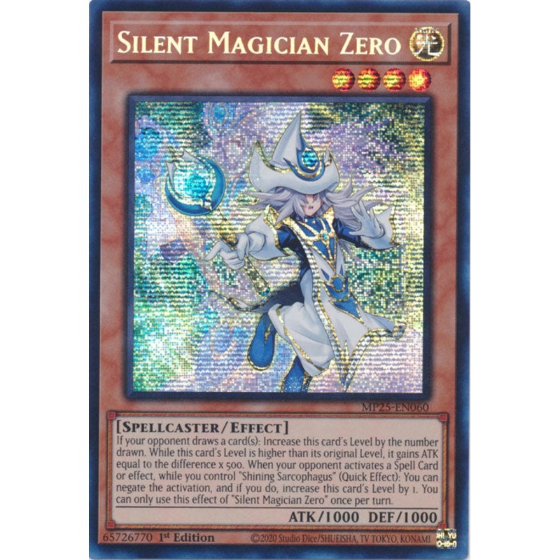Silent Magician Zero – MP25-EN060 – Secret Rare 1st Edition