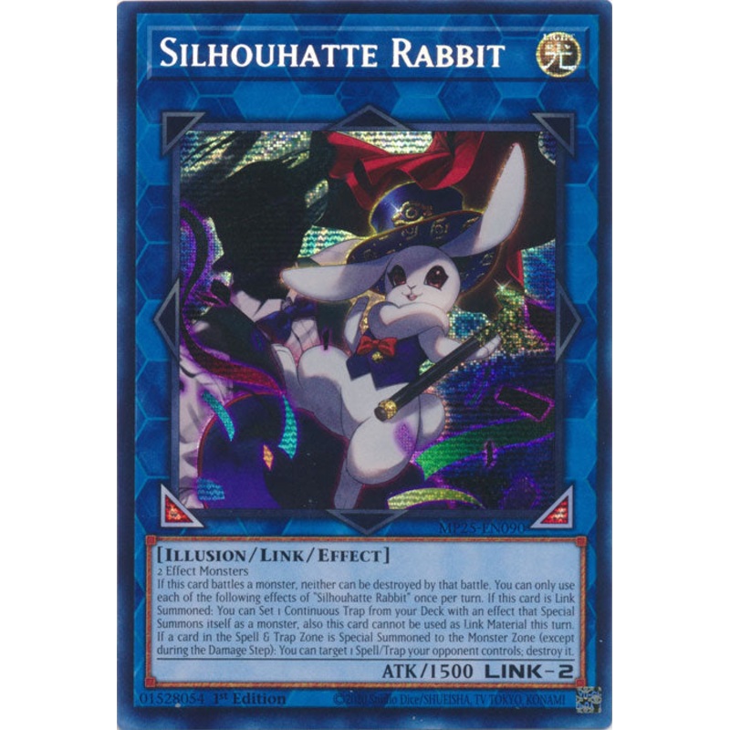 Silhouhatte Rabbit – MP25-EN090 – Secret Rare 1st Edition