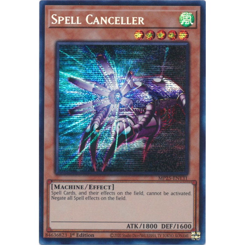 Spell Canceller – MP25-EN131 – Secret Rare 1st Edition