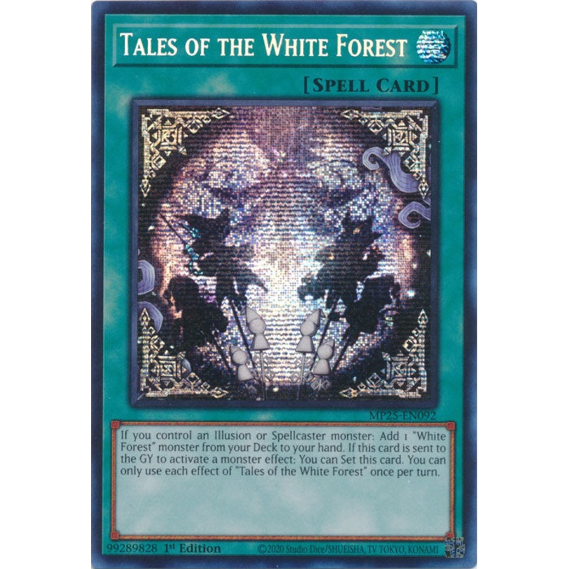 Tales of the White Forest – MP25-EN092 – Secret Rare 1st Edition