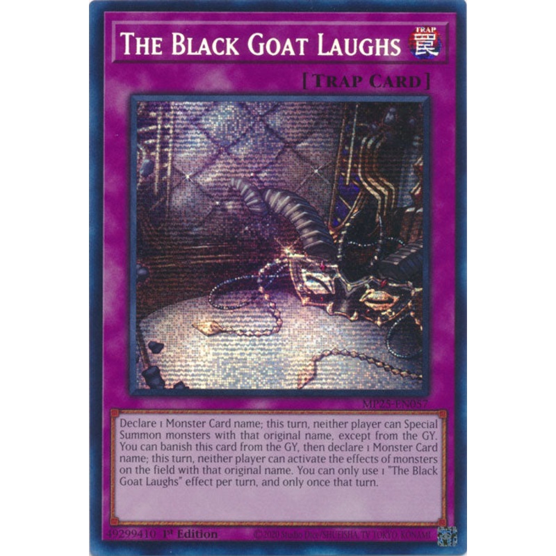 The Black Goat Laughs – MP25-EN057 – Secret Rare 1st Edition