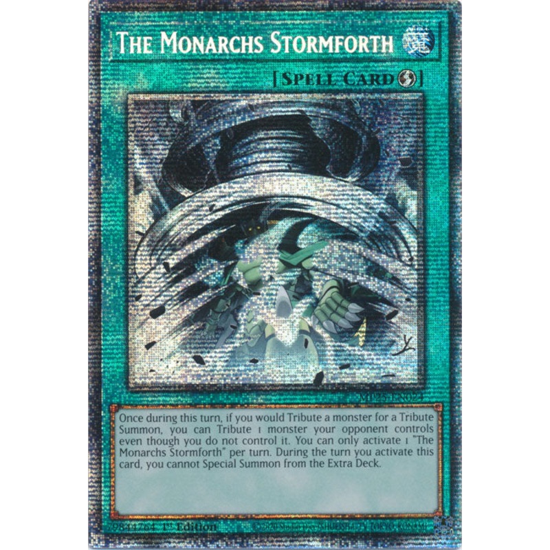 The Monarchs Stormforth – MP25-EN024 – Starlight Rare 1st Edition