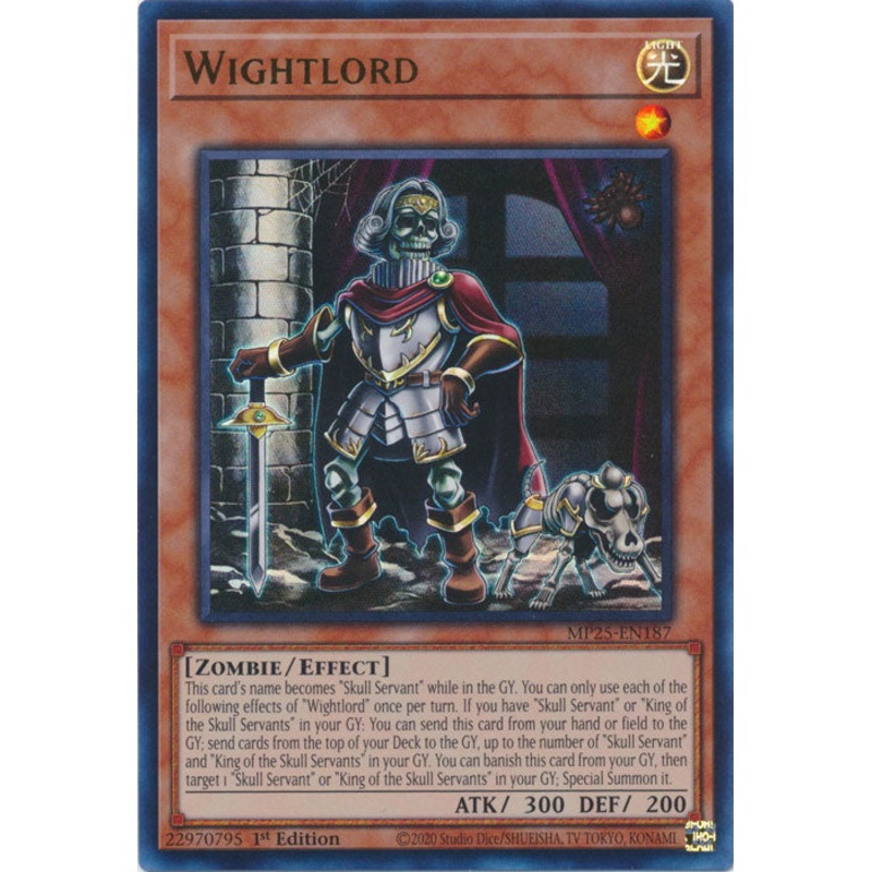Wightlord – MP25-EN187 – Ultra Rare 1st Edition
