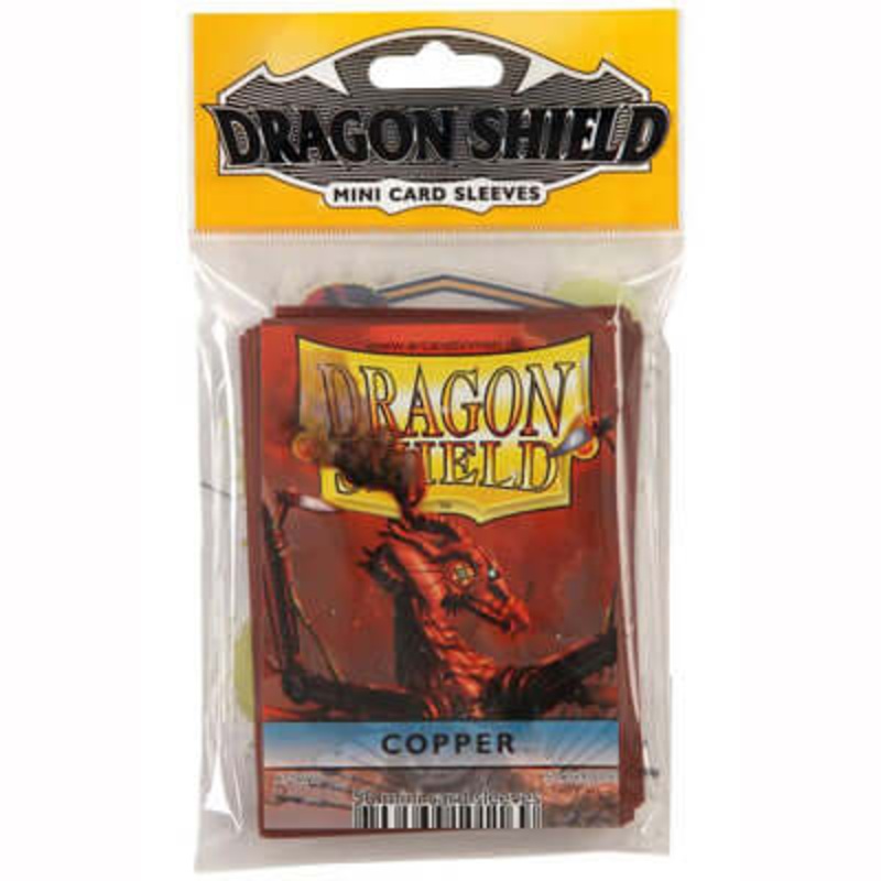 Dragon Shield Mini – Small – Copper (50 stuks)