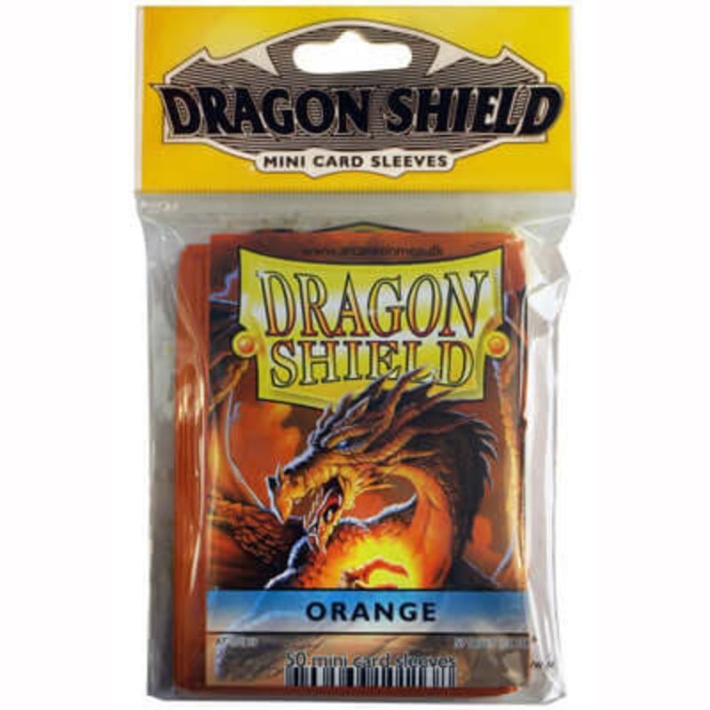 Dragon Shield Mini – Small – Orange (50 stuks)