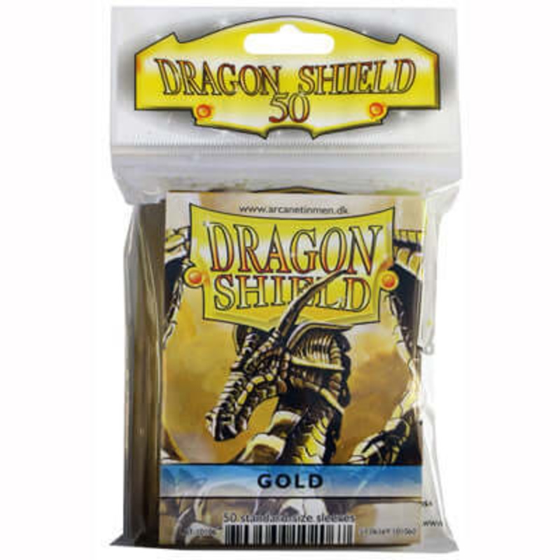 Dragon Shield – Standard – Gold (50 stuks)