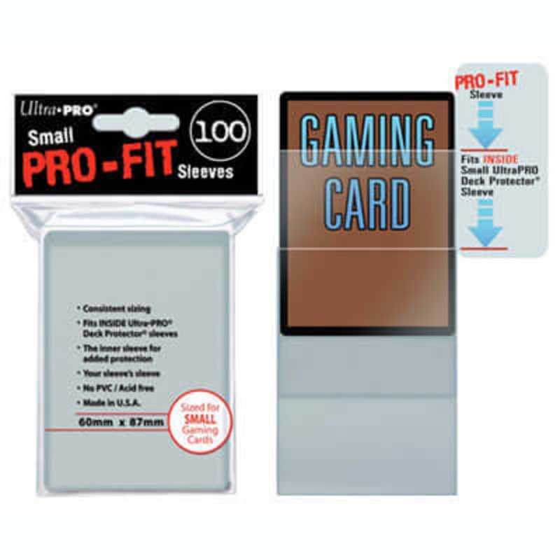 SLEEVES Pro-Fit Clear Small (100 stuks)