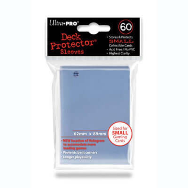 SLEEVES SMALL Clear (60 stuks)