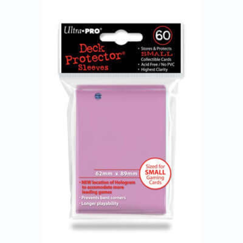 SLEEVES SMALL Pink (60 stuks)