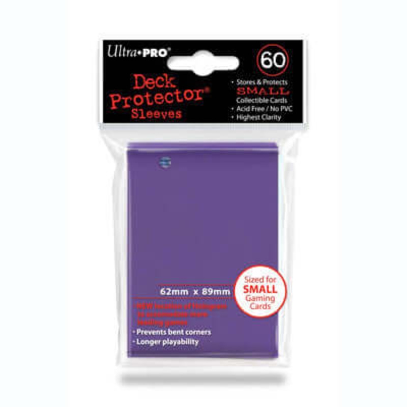 SLEEVES SMALL Purple (60 stuks)