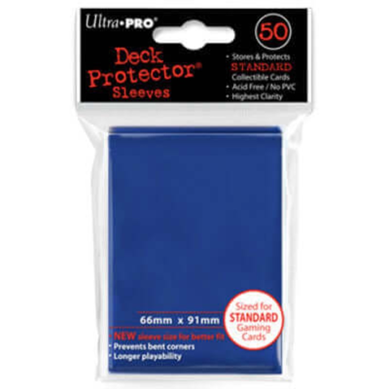 Ultra Pro Blauwe Sleeves (50 stuks)