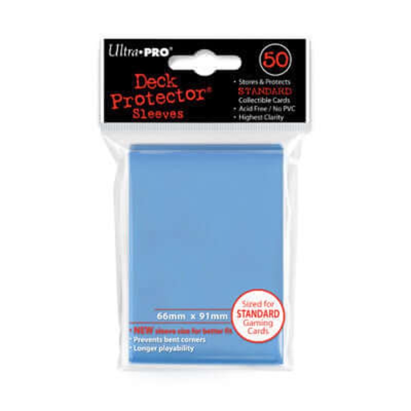 Ultra Pro Light Blue Sleeves (50 stuks)