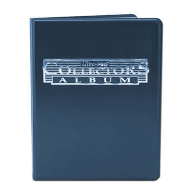 9-Pocket Portfolio Collectors Blauw