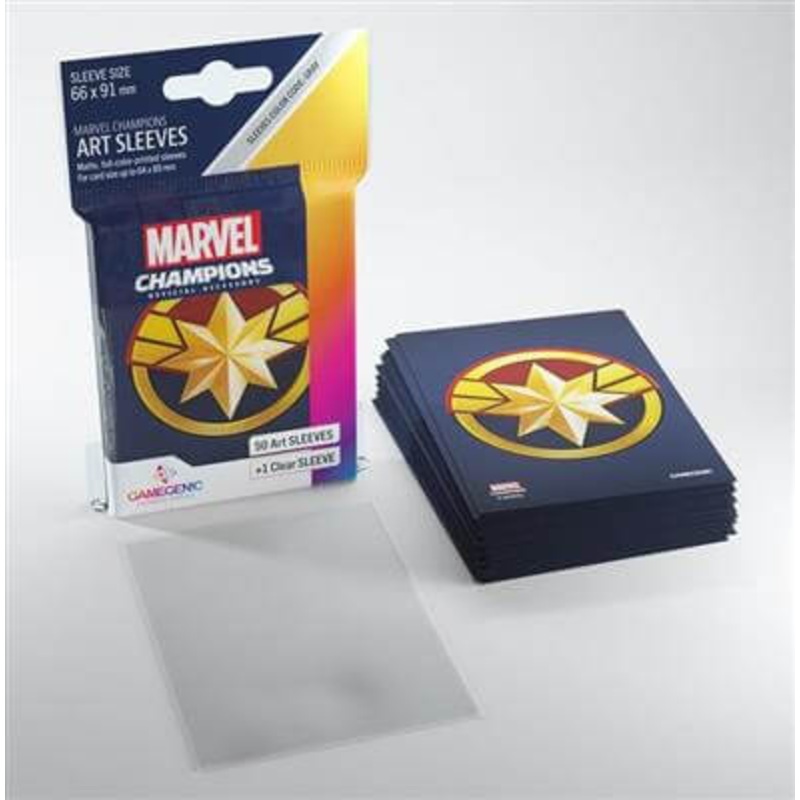 SLEEVES Marvel Champions – Captain Marvel (50+1)