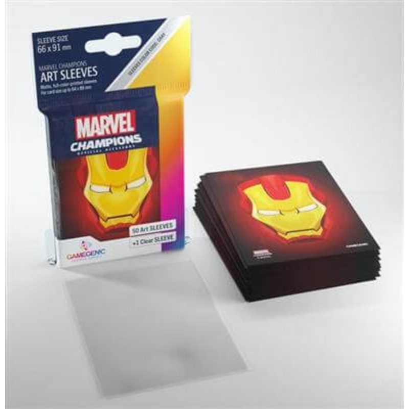 SLEEVES Marvel Champions – Iron Man (50+1)