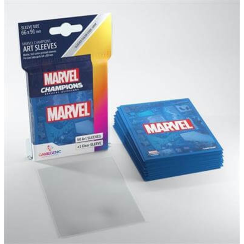 SLEEVES Marvel Champions – Marvel Blue (50+1)