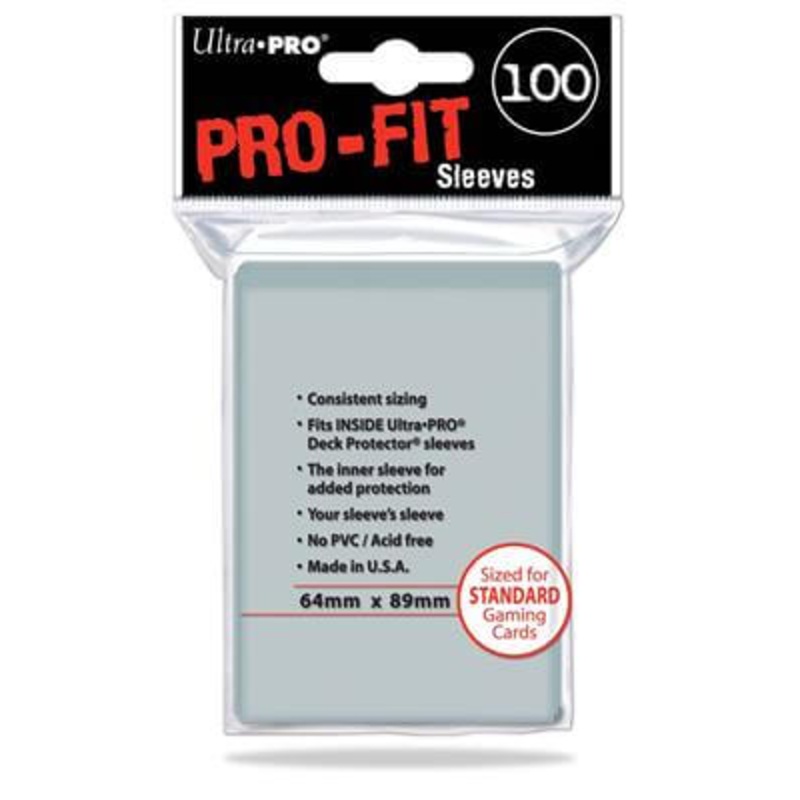SLEEVES Pro-Fit Clear Standard (100)