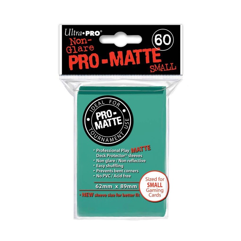 SLEEVES Pro-Matte Aqua Small (60 stuks)