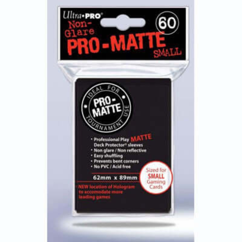 Sleeves Pro-Matte Black Small (60 stuks)
