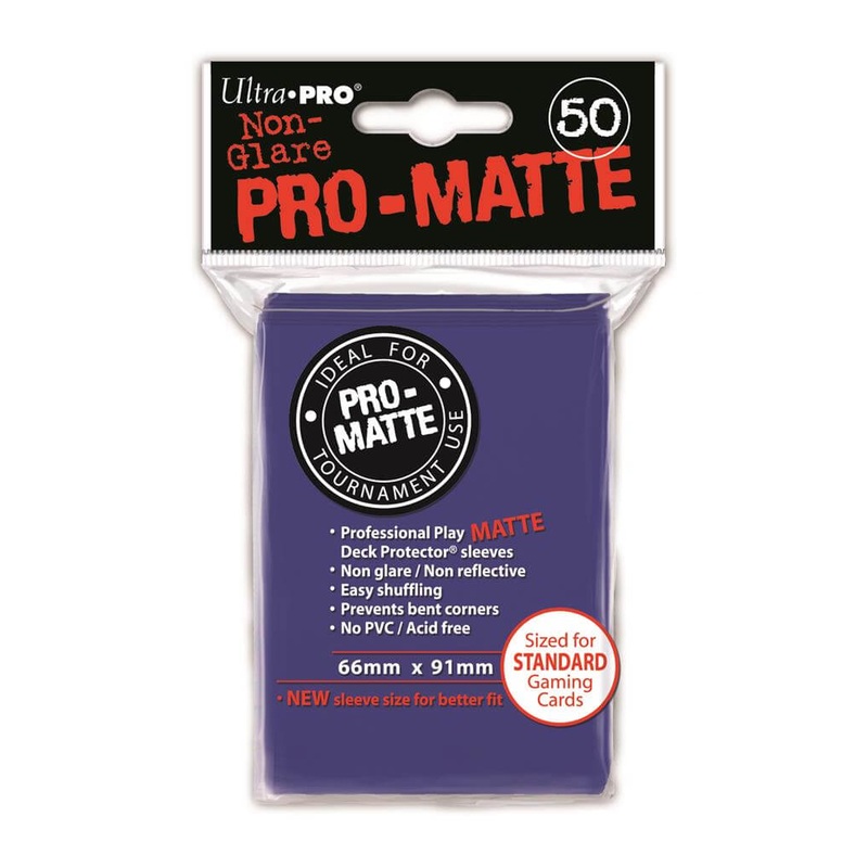 SLEEVES Pro-Matte Blue (50 stuks)
