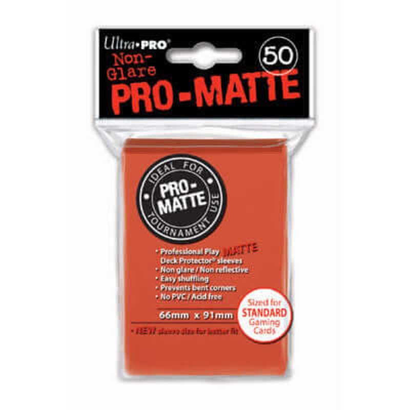 SLEEVES Pro-Matte Peach (50 stuks)
