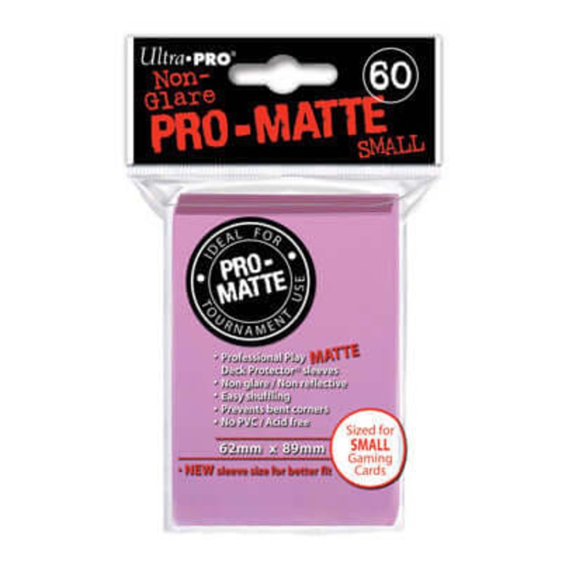 SLEEVES Pro-Matte Pink Small (60 stuks)
