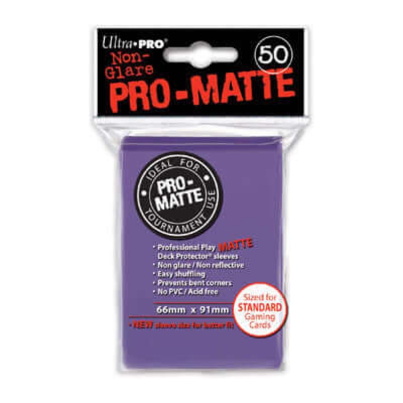 SLEEVES Pro-Matte Purple (50 stuks)