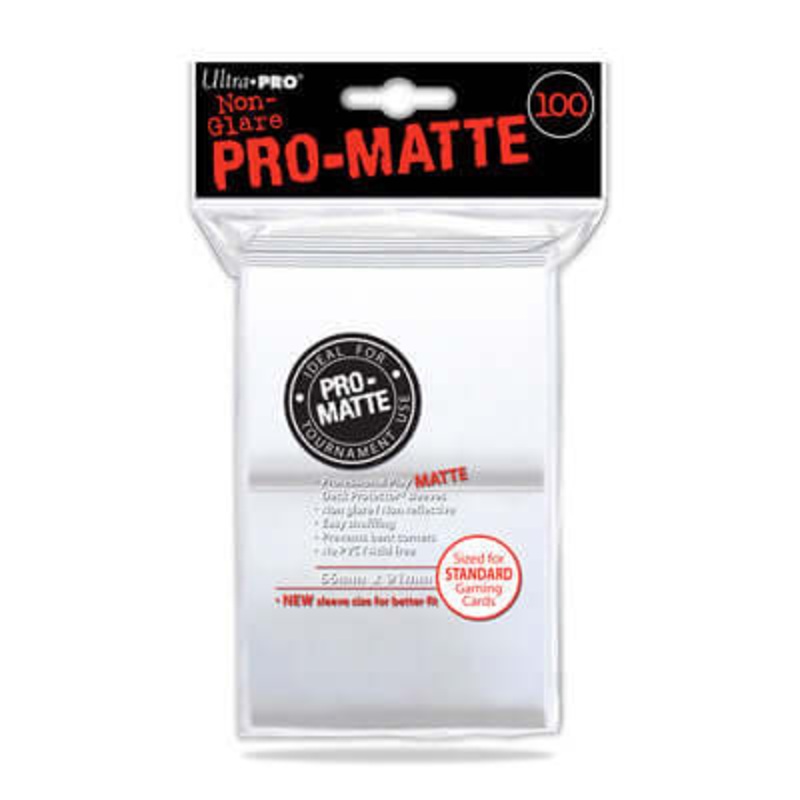 SLEEVES Pro-Matte White (100 stuks)