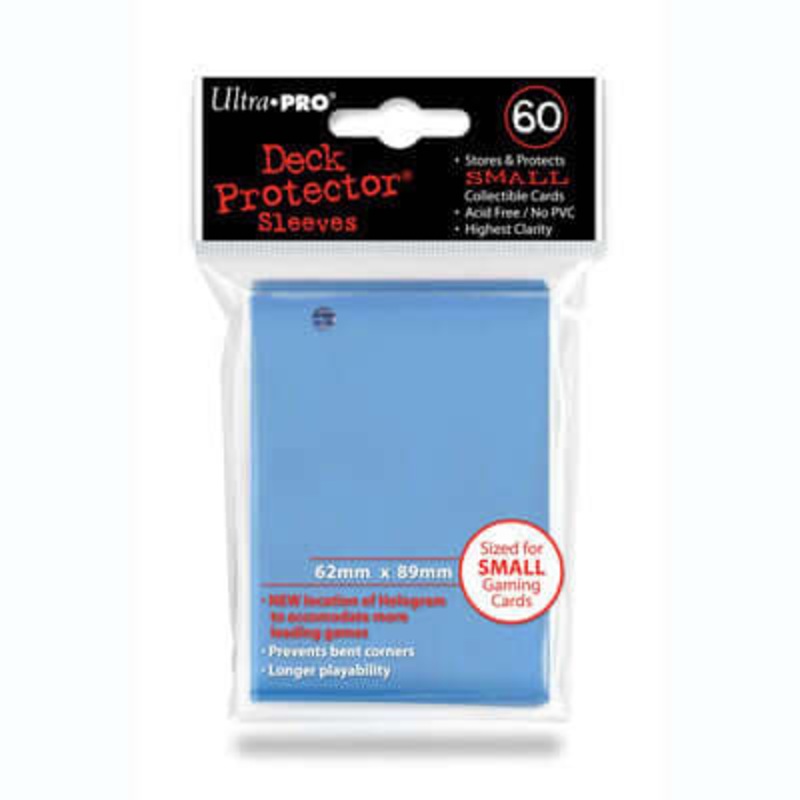 SLEEVES Small Light Blue (60 stuks)