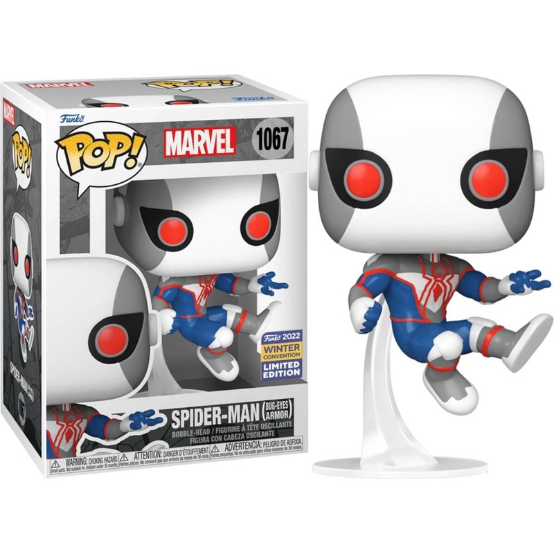 Funko Pop! – Marvel: Spider-Man (Bug-Eyes Armor) Smartoys Exclusive #1067
