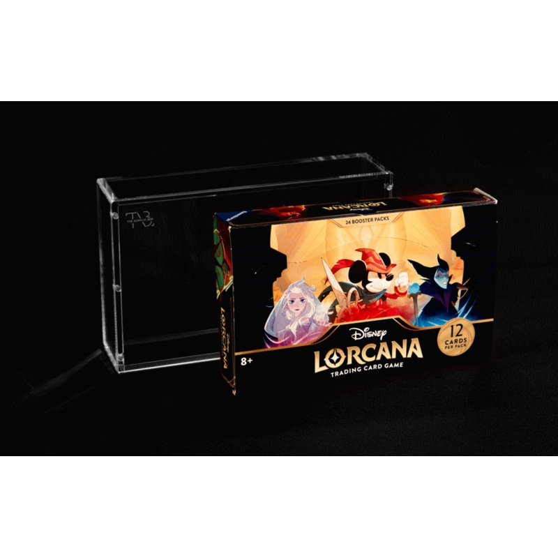 The Acrylic Box Lorcana Booster Box Display (6mm)