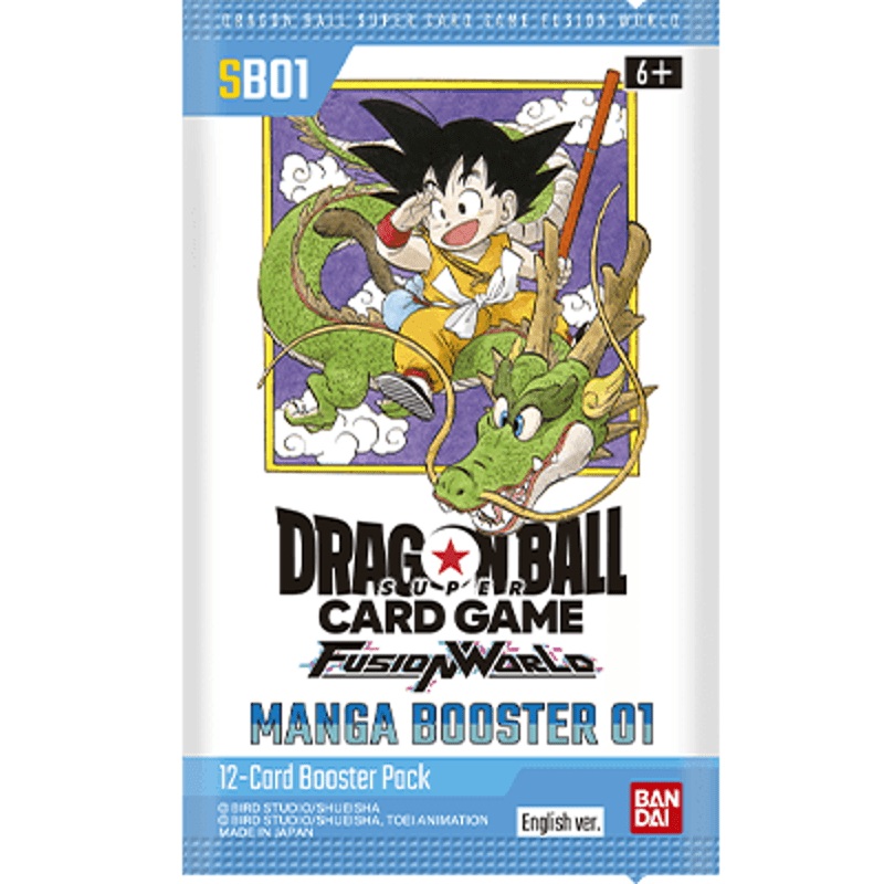 Dragon Ball SCG SB01 Fusion World Manga Booster Pack
