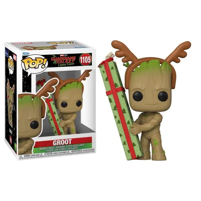 Funko Pop! Marvel Guardians of the Galaxy: Holiday Groot #1105