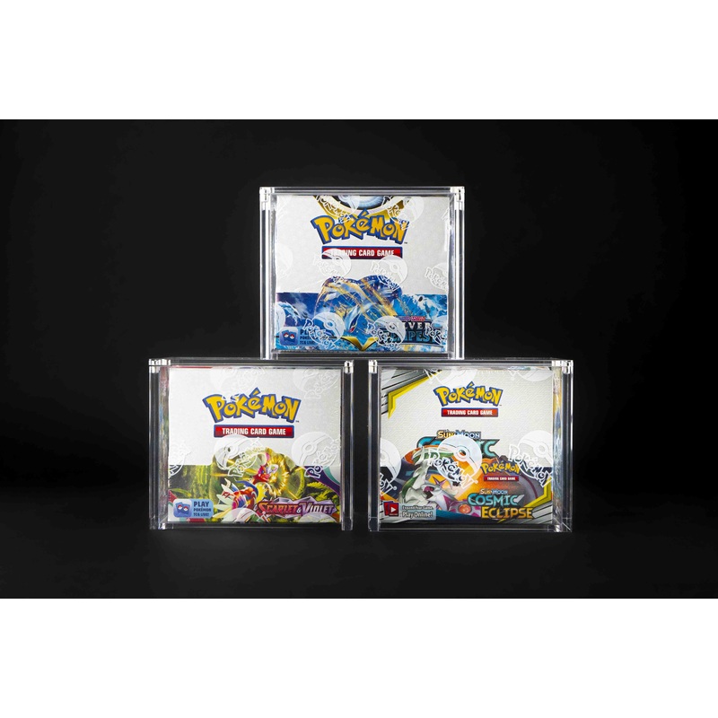 Pokmon Acrylic Booster Box Display