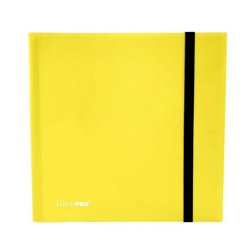 Ultra Pro 12-pocket Binder Eclipse  Lemon Yellow
