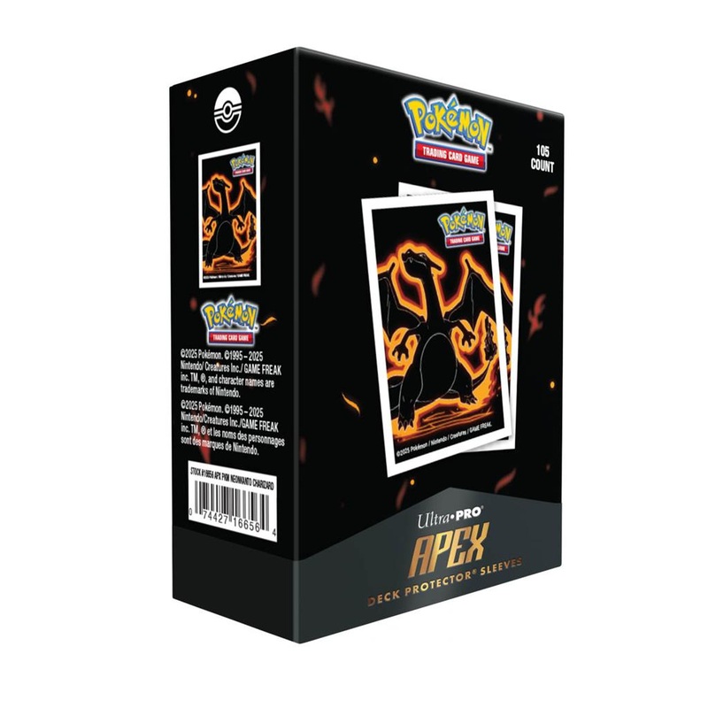 Ultra Pro – Neon Kanto APEX Deck Protector Sleeves Charizard (105 stuks)