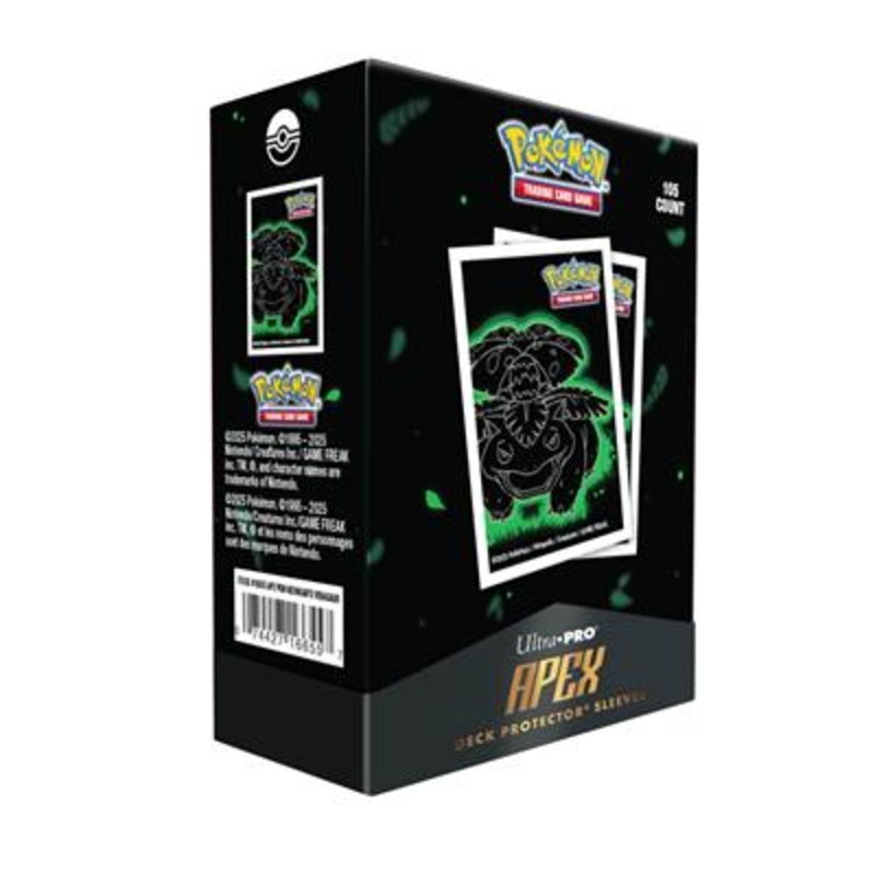 Ultra Pro – Neon Kanto APEX Deck Protector Sleeves Venusaur (105 stuks)