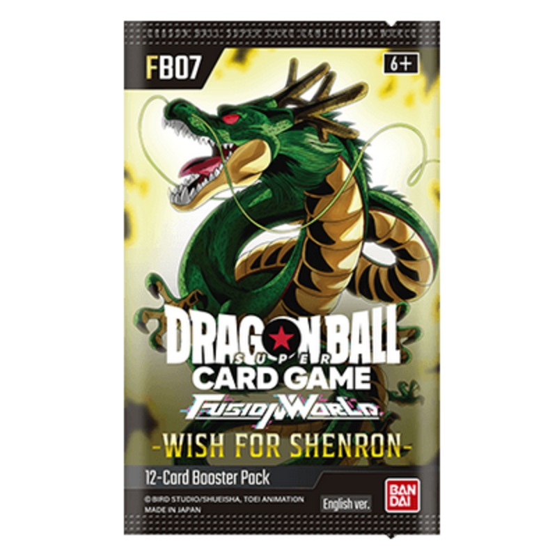 Dragon Ball SCG FB07 Wish for Shenron Booster Pack