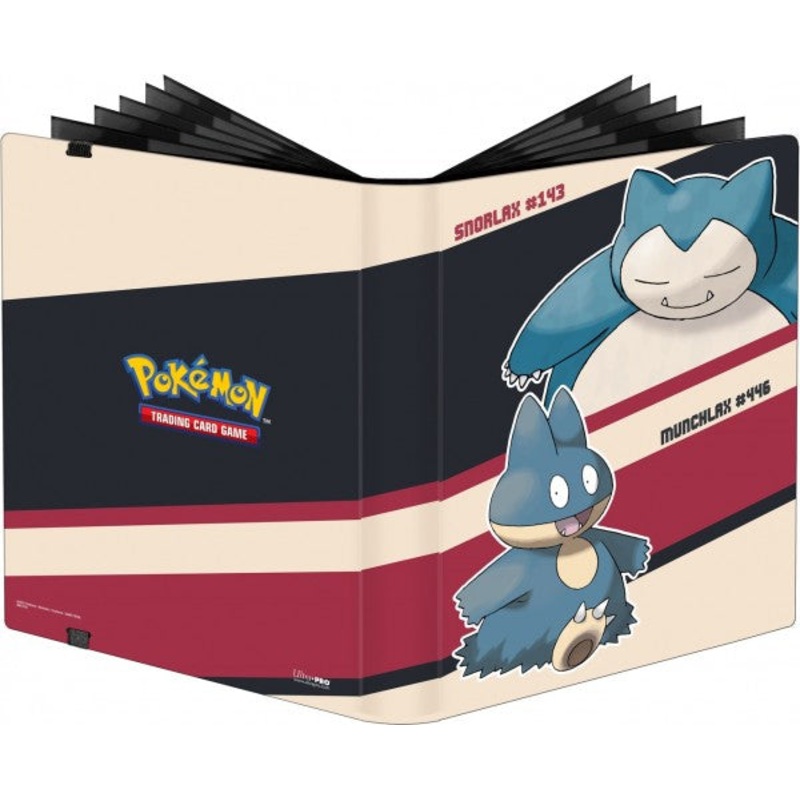 Pokemon Pro 9 Pocket Binder: Munchlax & Snorlax