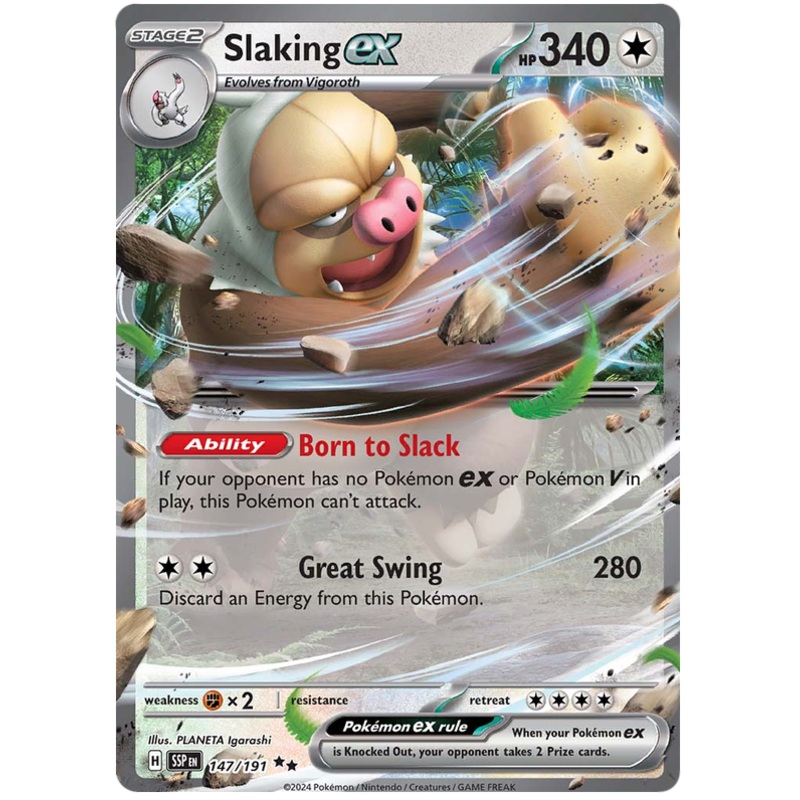 Slaking ex – Surging Sparks – 147/191