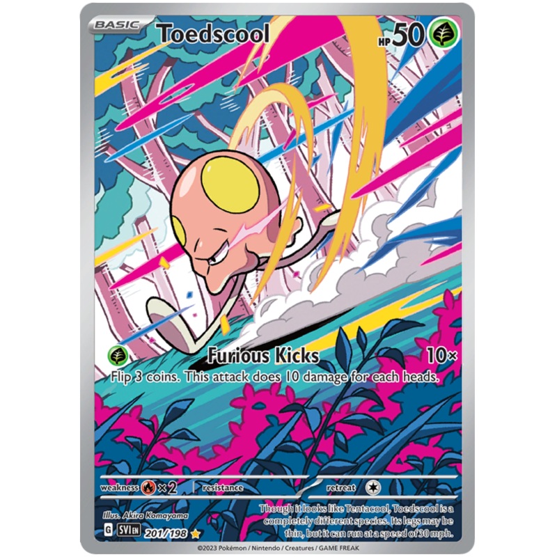 Toedscool – Scarlet & Violet – 201/198